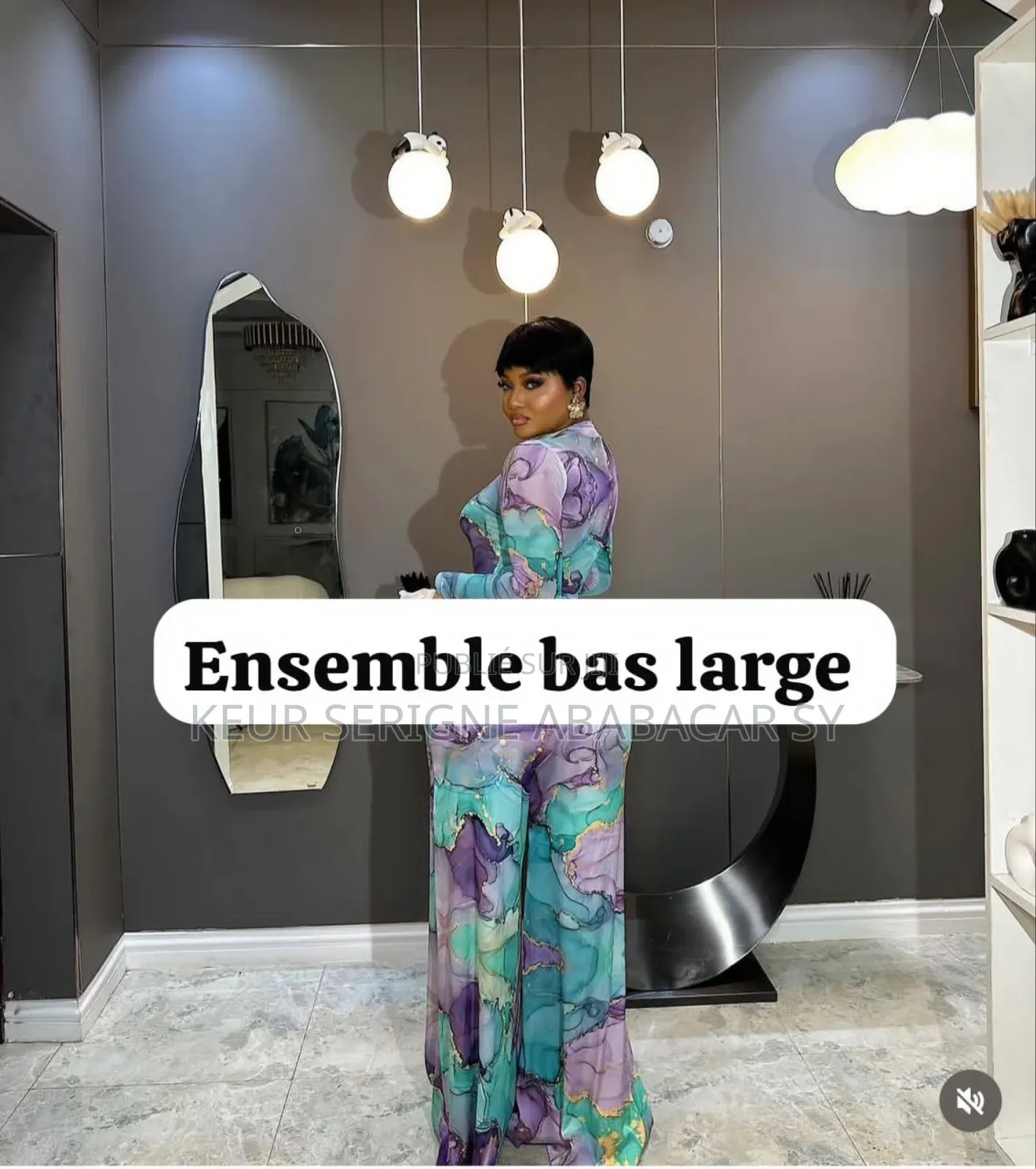 Ensemble Bas Large Et Ensemble Jupe