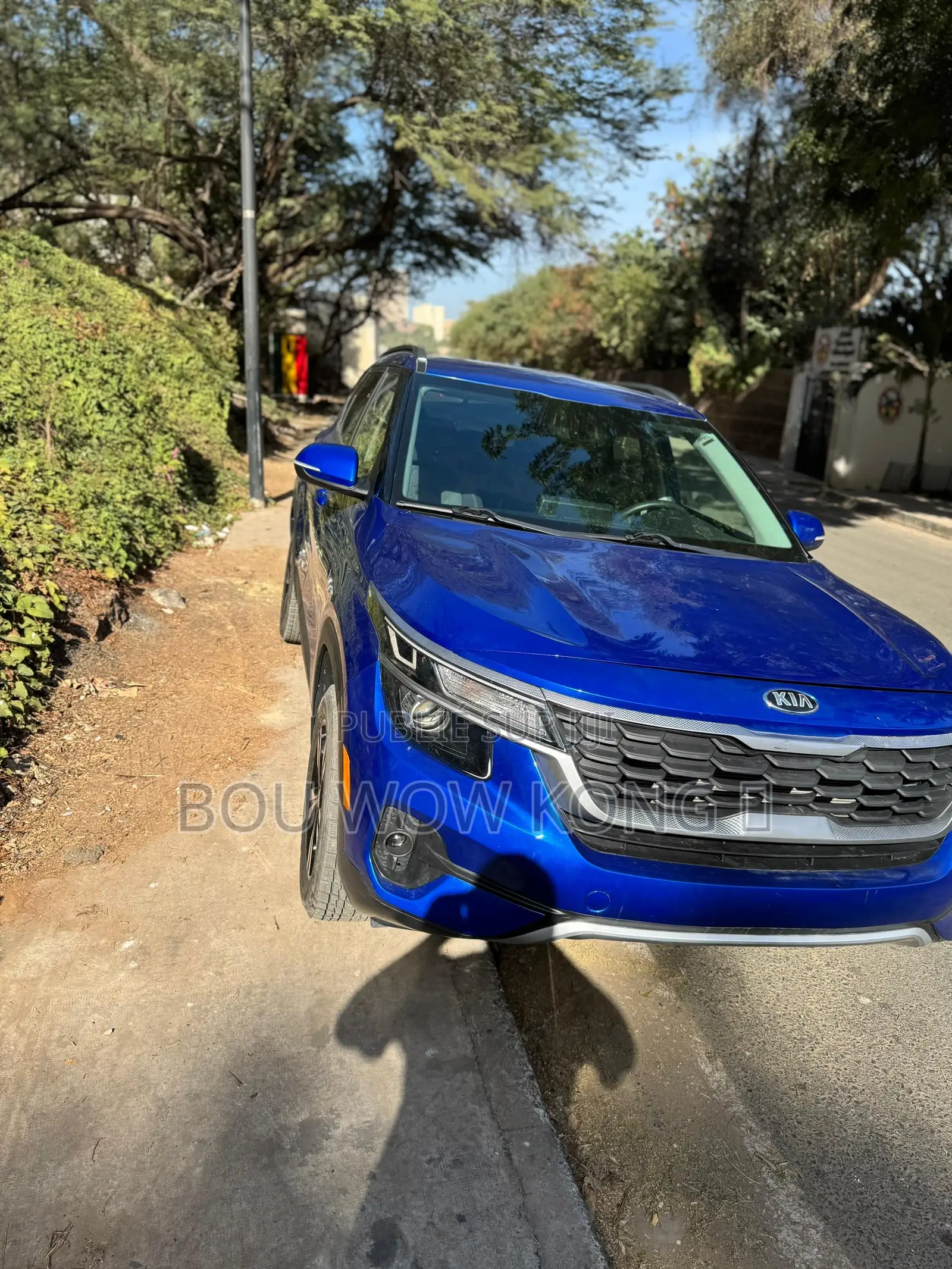 Kia Seltos 1.6 T-GDI 2021 Bleu