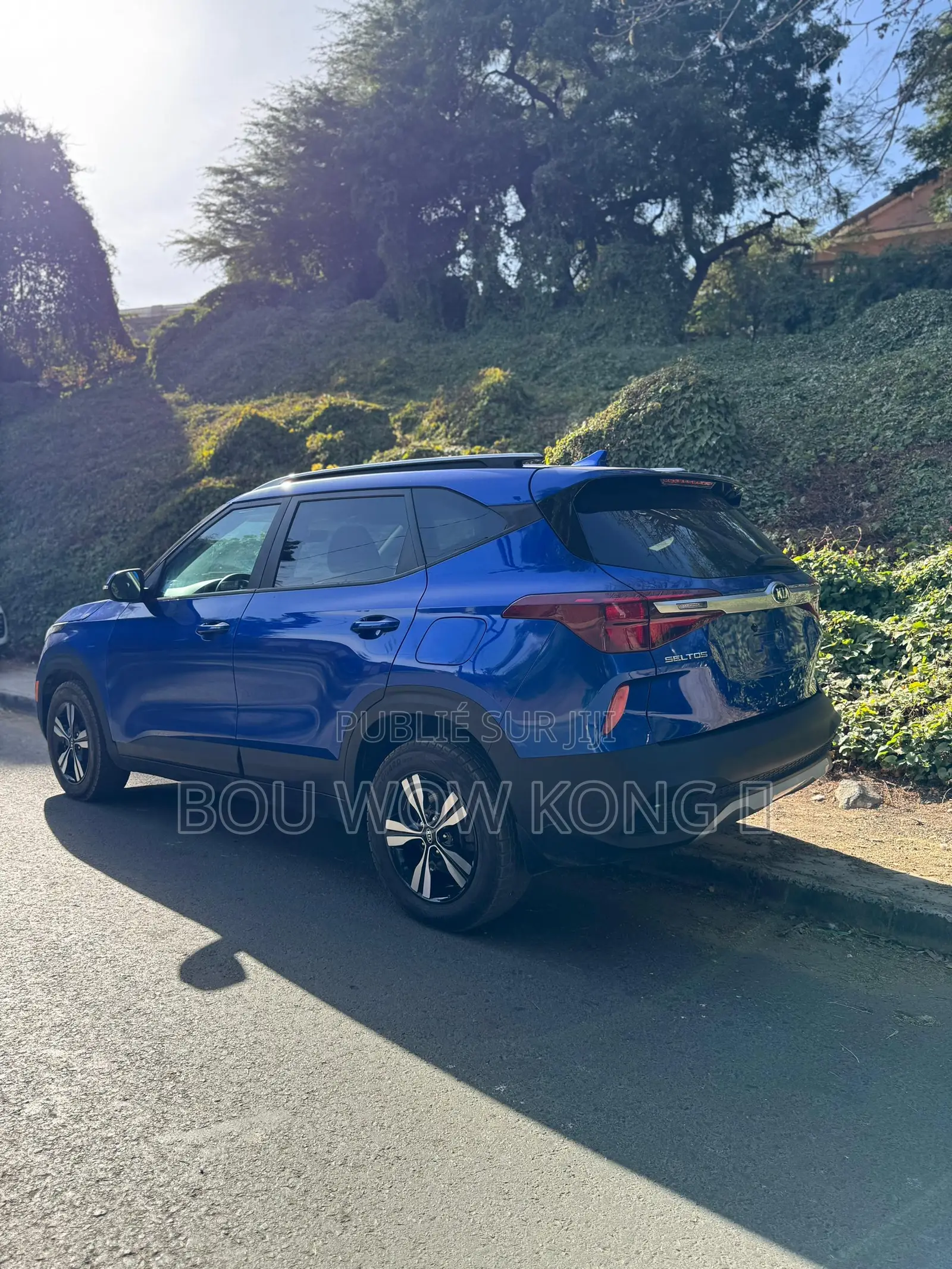 Kia Seltos 1.6 T-GDI 2021 Bleu