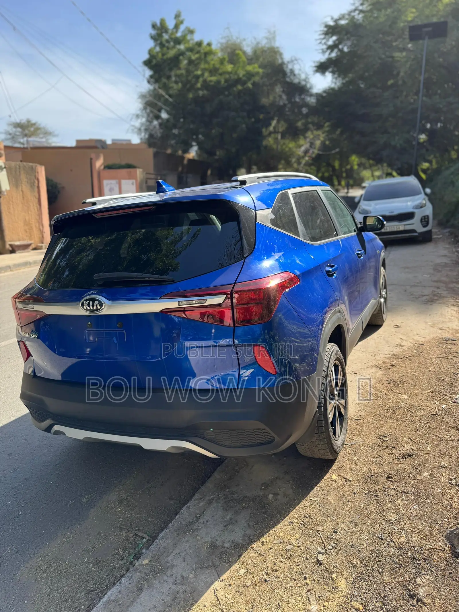 Kia Seltos 1.6 T-GDI 2021 Bleu