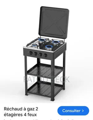 Cuisinière Sans Four 4 Feux