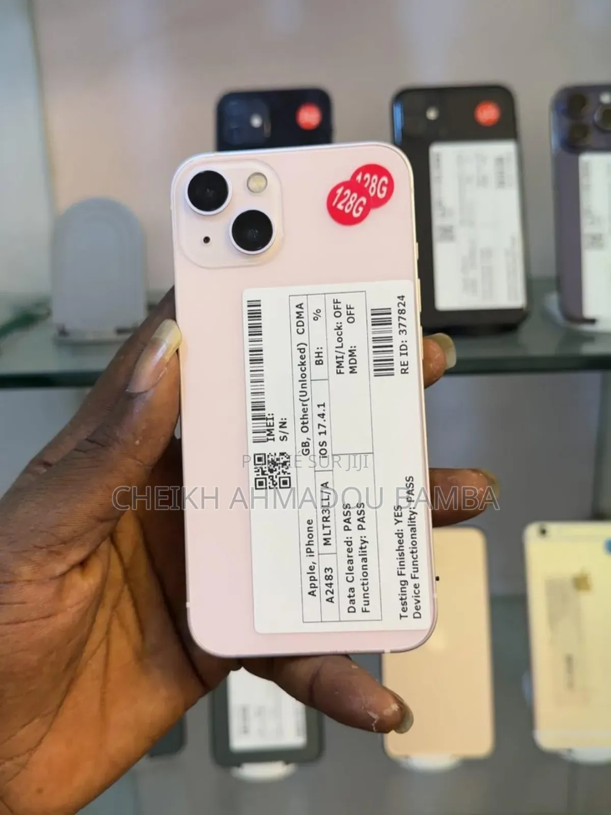 New Pomme iPhone 13 256 GB Blanc