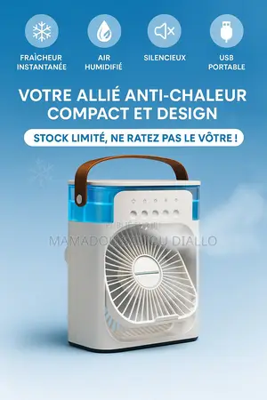Photo - Mini-Climatiseur Anti-Chaleur