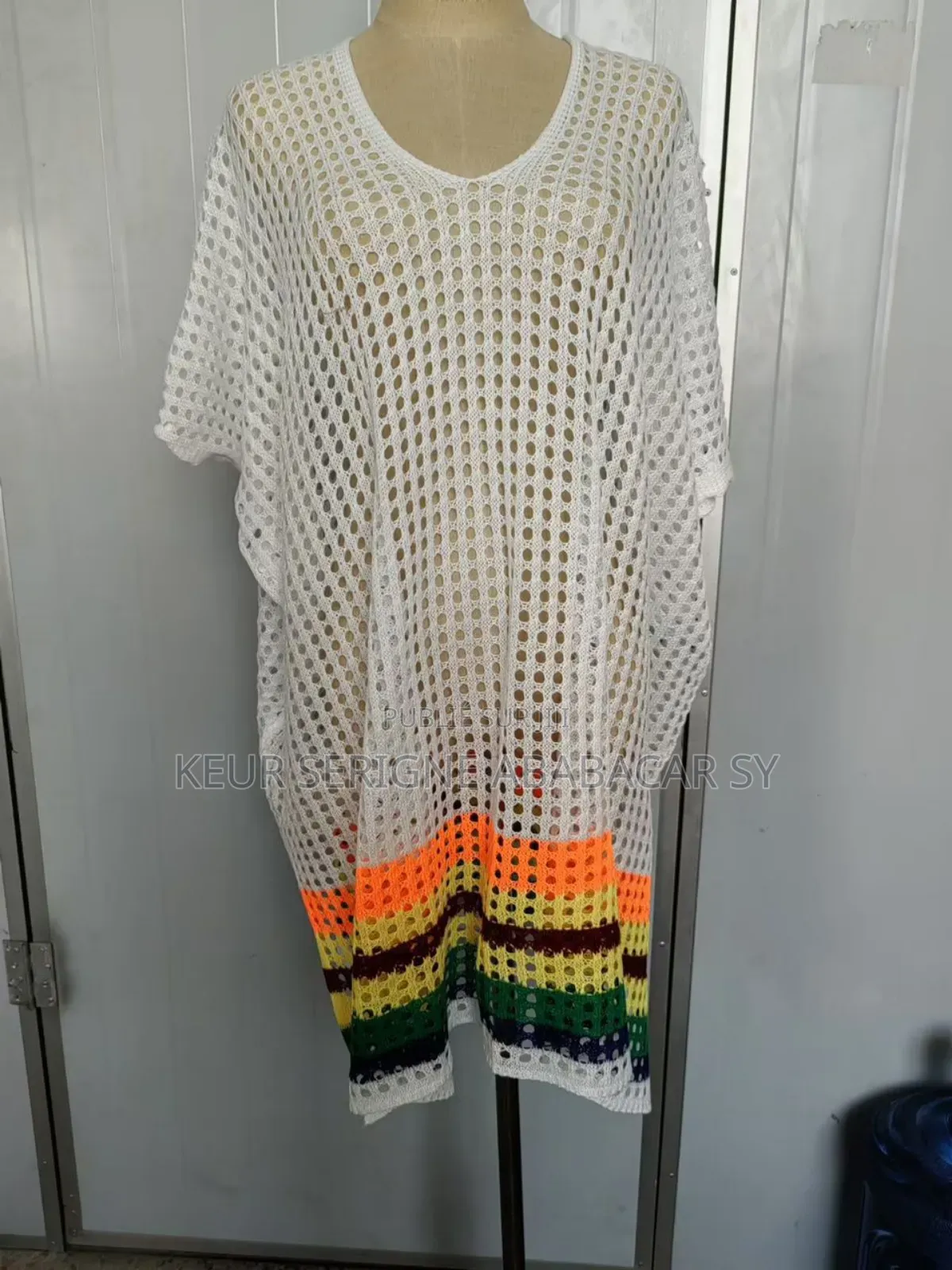 Robe De Plage en Maille