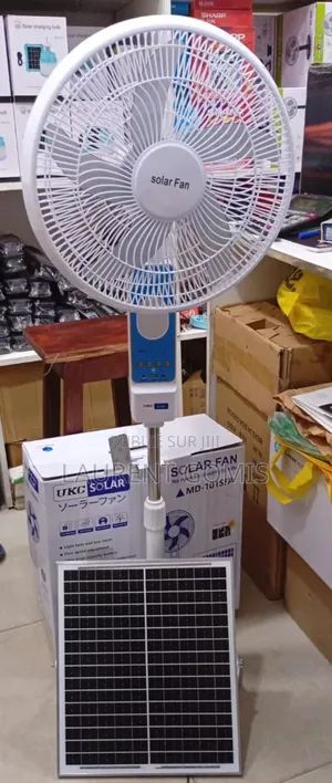 Ventilo Solaire + Commande Plaque Solaire 20w Autonomie 9h