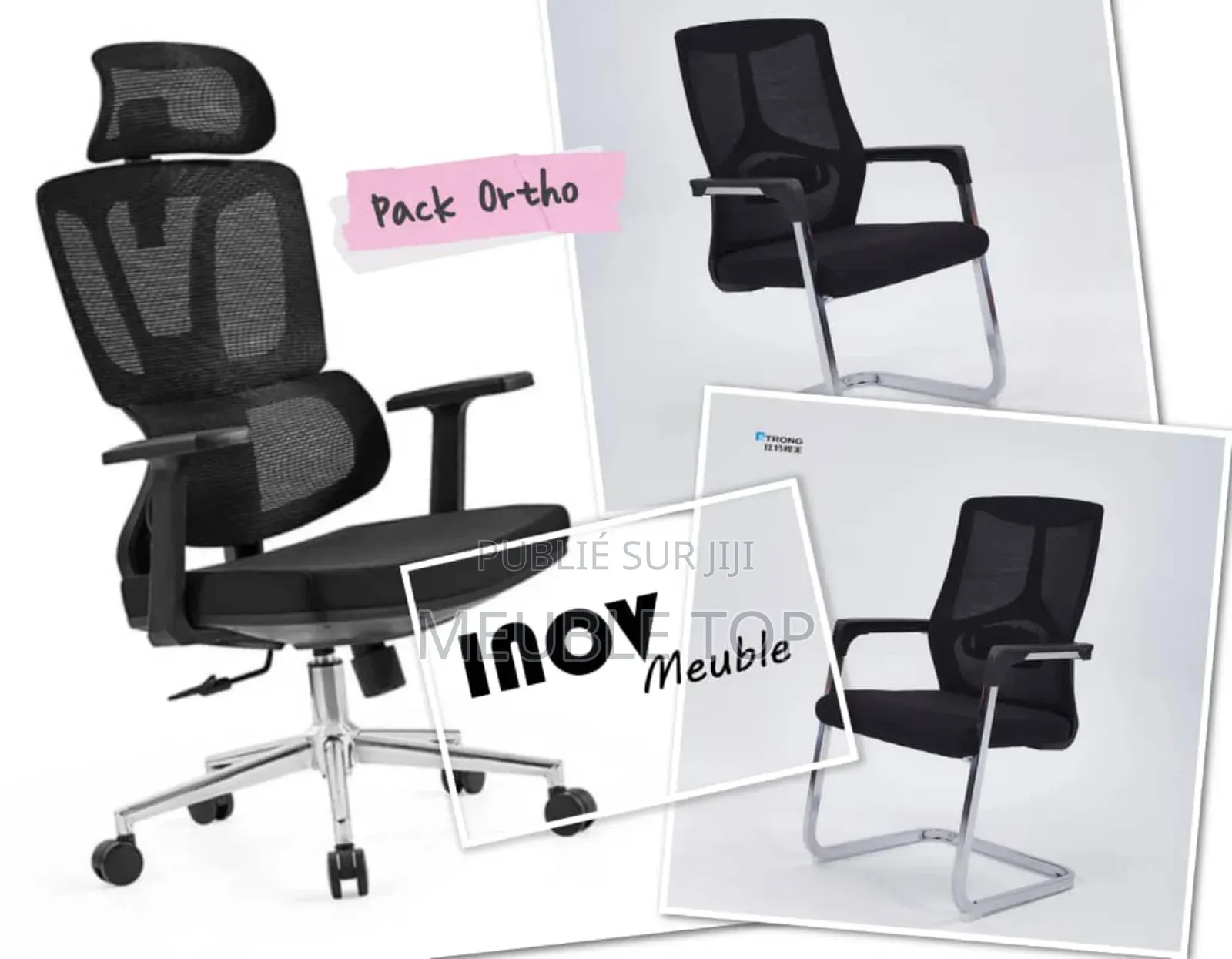 Packs Des Chaises Et Fauteuils De Bureaux