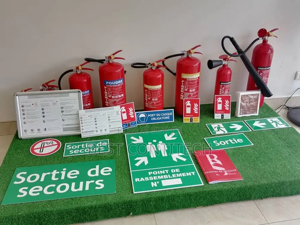 Extincteur Poudre Abc, a Eau Et Co2 en Vente Au Senegal