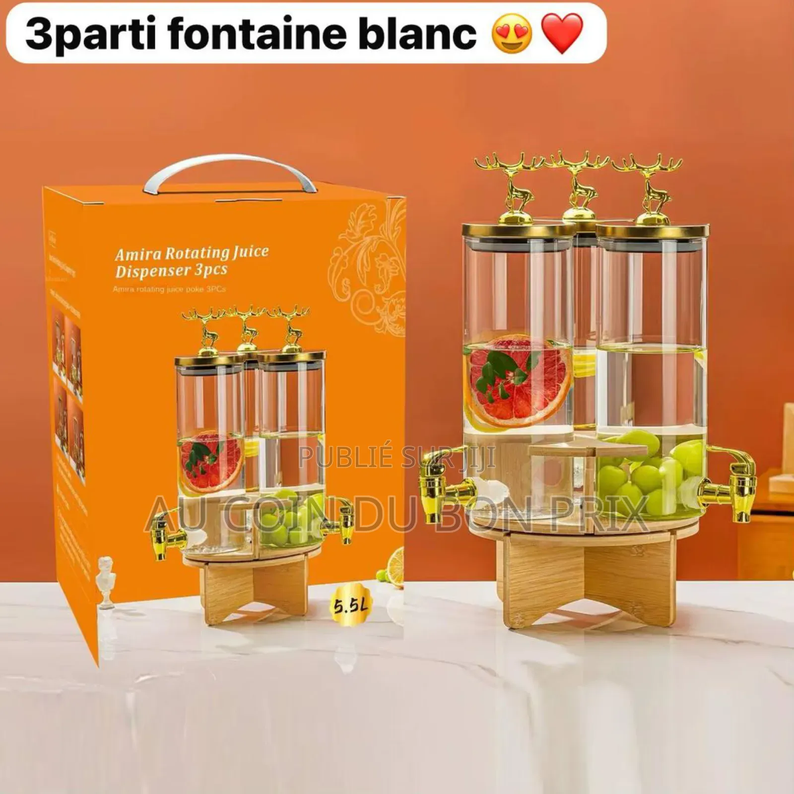 Fontaine Avec 3 Parties Très Jolie Et Classe