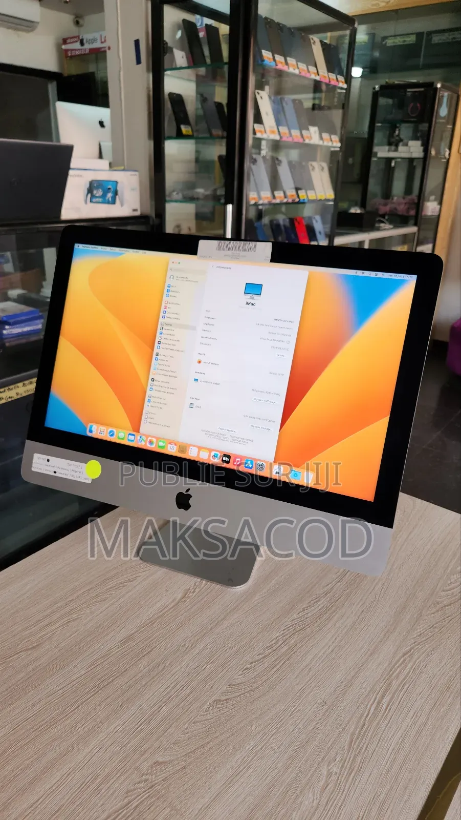 Ordinateur De Bureau Apple iMac 16GB Intel Core I5 SSD 1T
