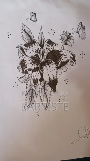 Photo - Dessins Fleurs Authentique