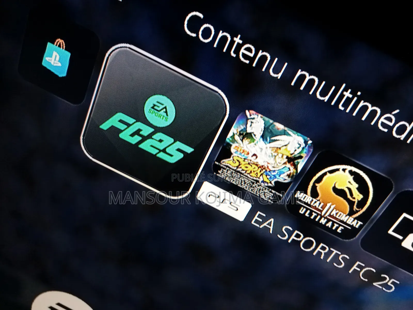Ps5 Slim + 3 Jeux