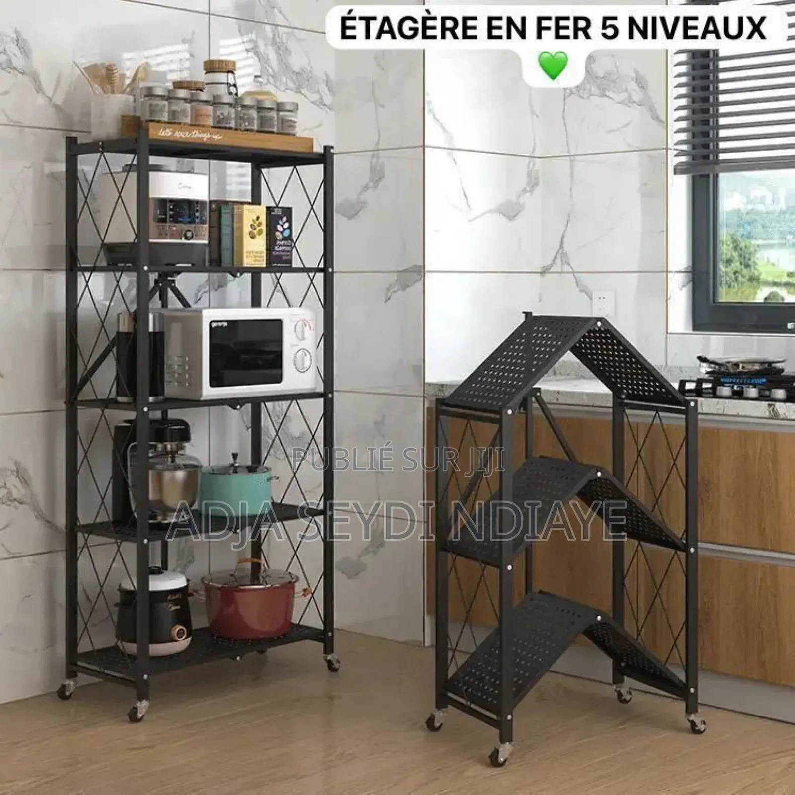 Étagère De Fer 5 Niveau