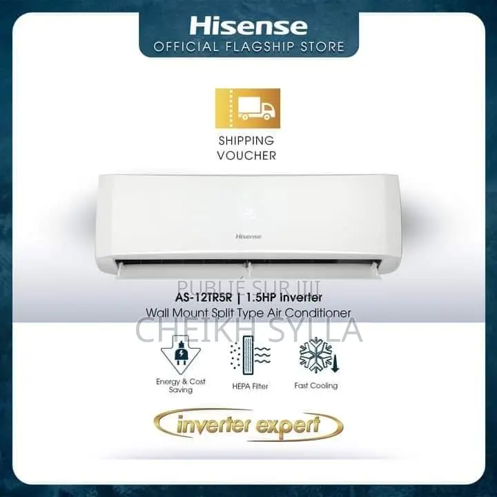 Split Inverter Hisense 12000btu (1.5cv)