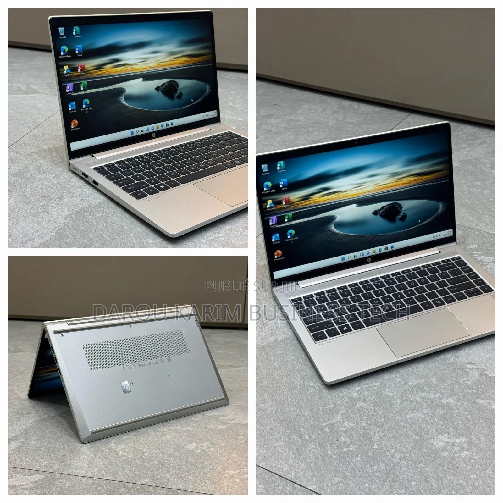 New Ordinateur Portable HP ProBook 440 G8 16GB AMD Ryzen 5 SSD 512GB