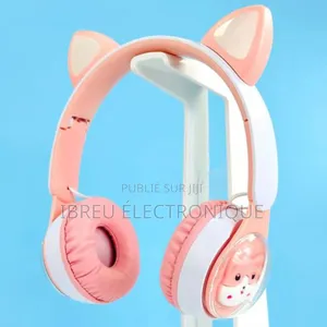 Photo - Casque Bluetooth Cat Ear (Oreille De Chat