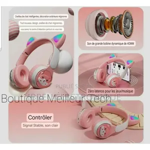Casque Bluetooth Cat Ear (Oreille De Chat