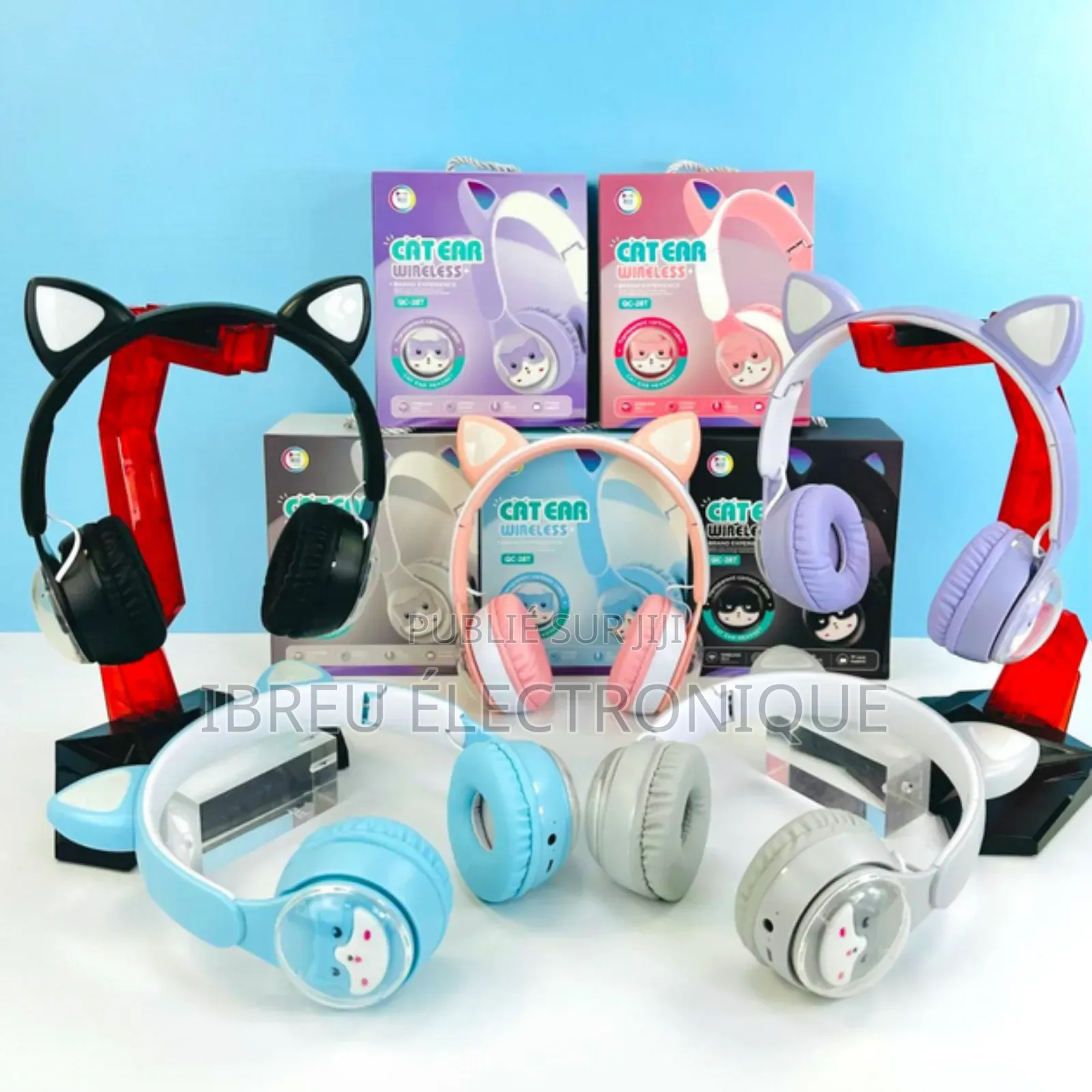 Casque Bluetooth Cat Ear (Oreille De Chat