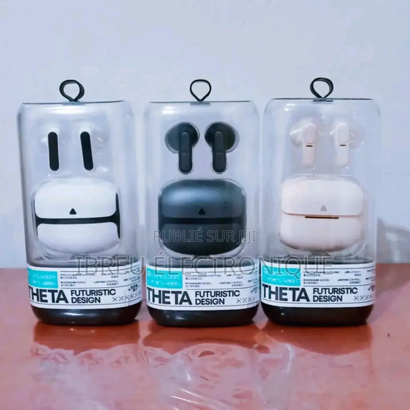 Écouteurs Thêta Authentique Design Futuriste