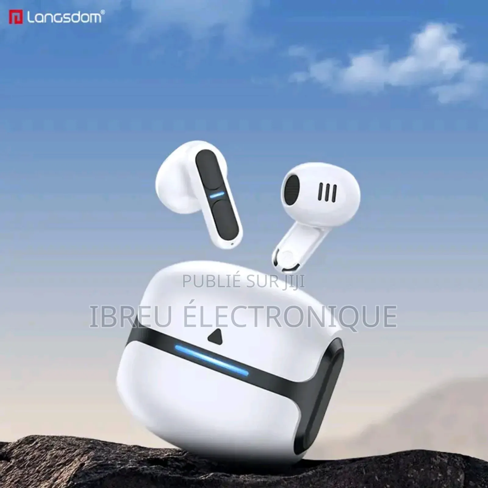 Écouteurs Thêta Authentique Design Futuriste