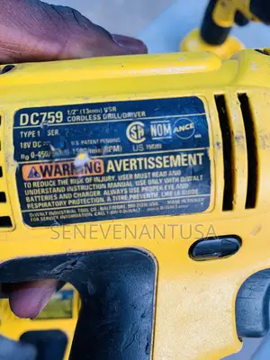 Outil Perceuse Sans Fil 1/2" 18v Batterie Original d'Origine