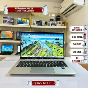 New Ordinateur Portable HP ProBook 440 G8 16GB Intel Core I5 SSD 256GB