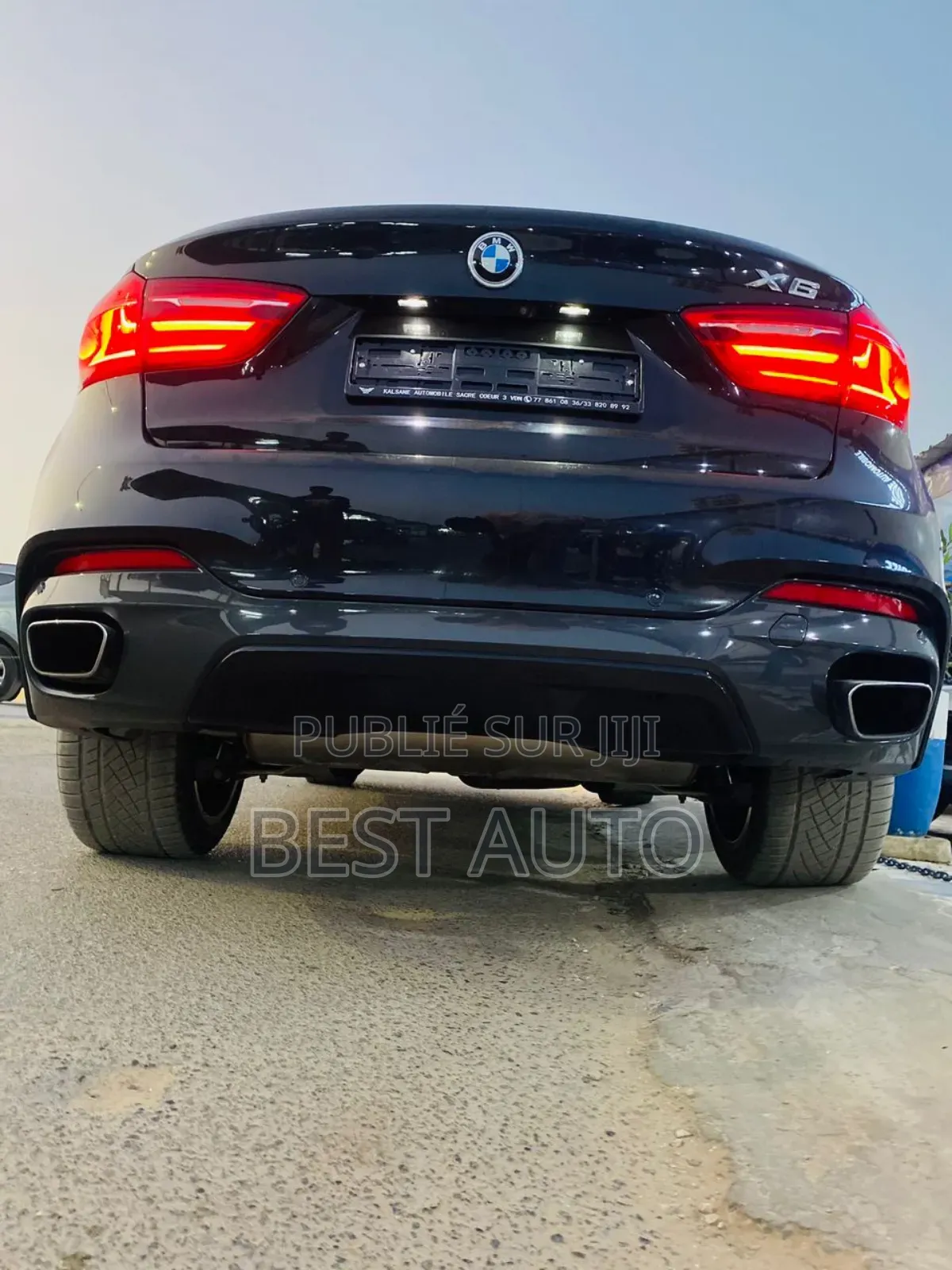 BMW X6 2018 Noir