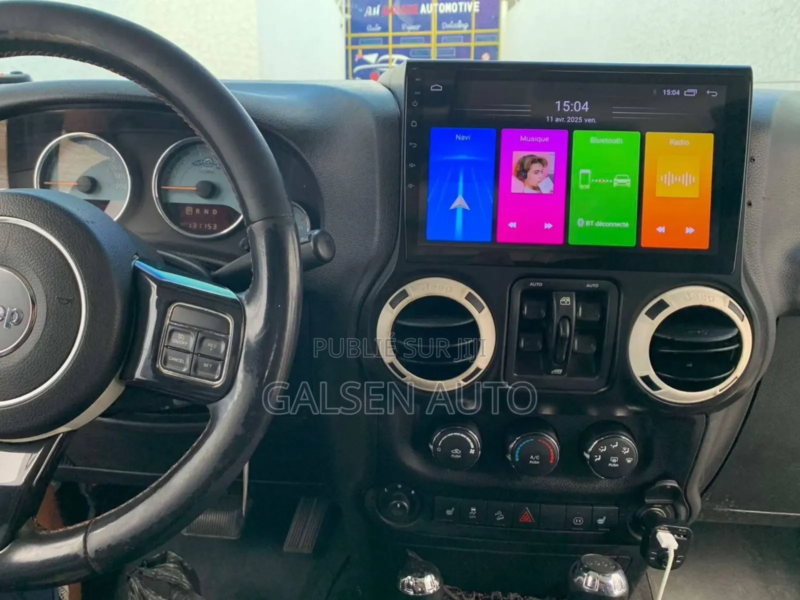 Autoradio Android Jeep Wrangler