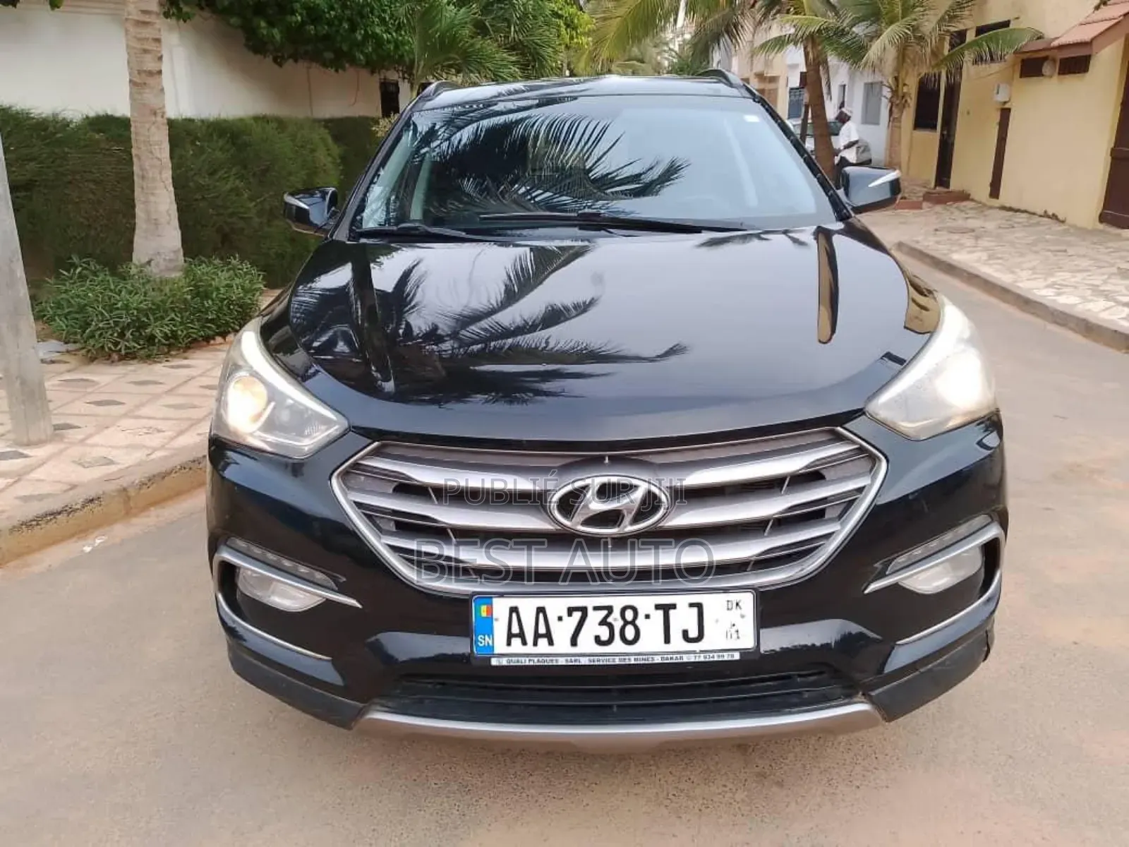 Hyundai Santa Fe 2017 Noir
