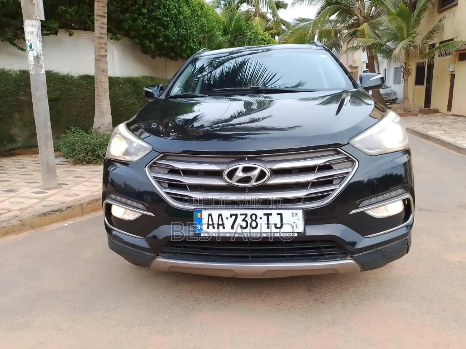 Hyundai Santa Fe 2017 Noir