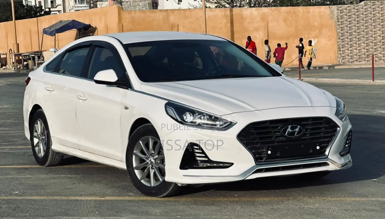 Hyundai Sonata 2018 Blanc