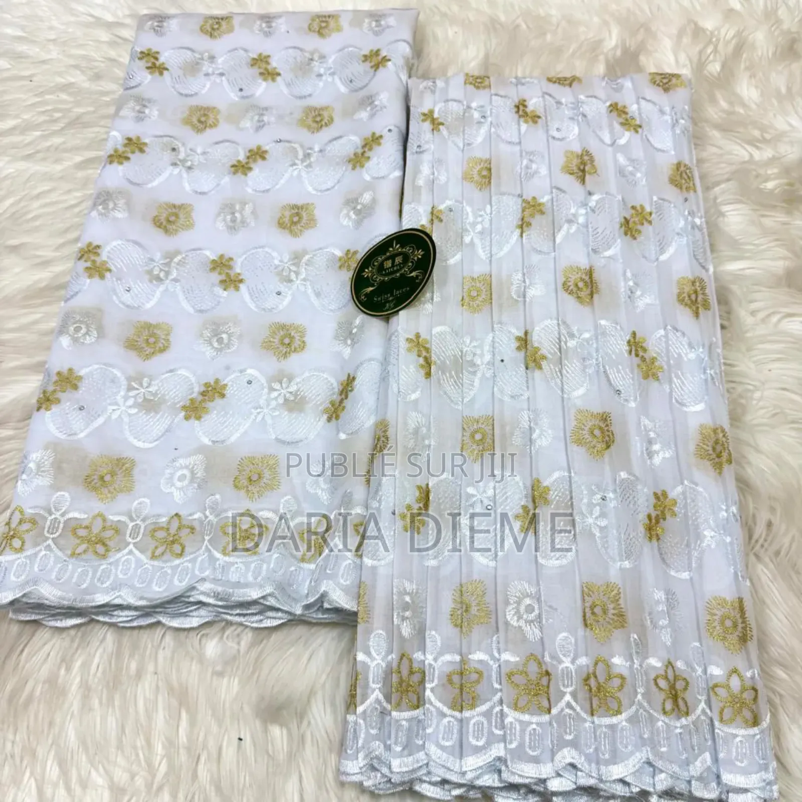 Brodé Lafaya Plissé