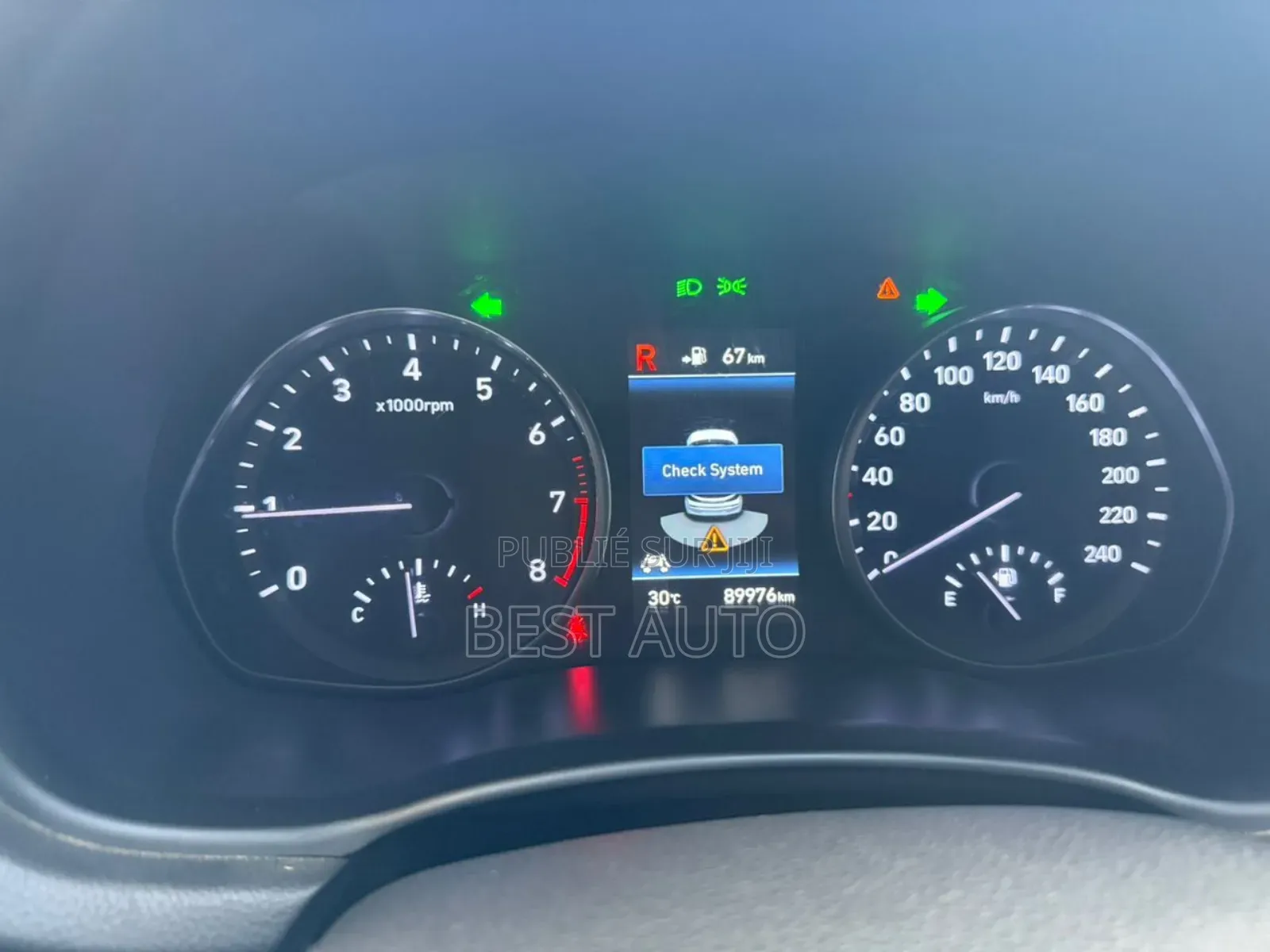 Hyundai Avante 2019 Bleu