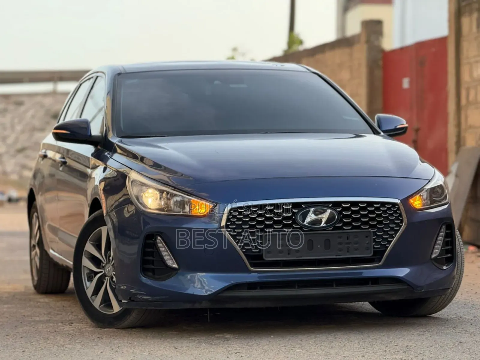 Hyundai Avante 2019 Bleu