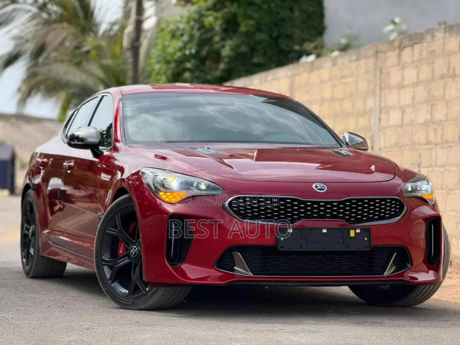 Kia Stinger 2018 Rouge