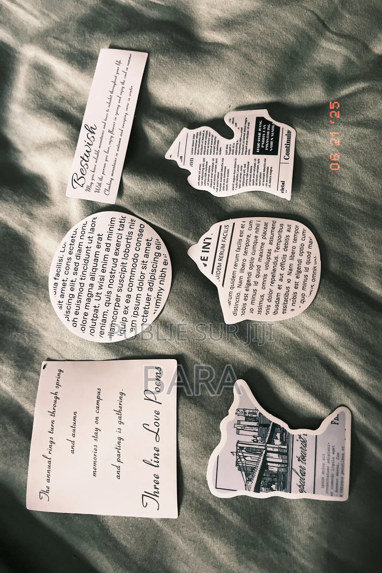 Autocollants/ Stickers Mélangés