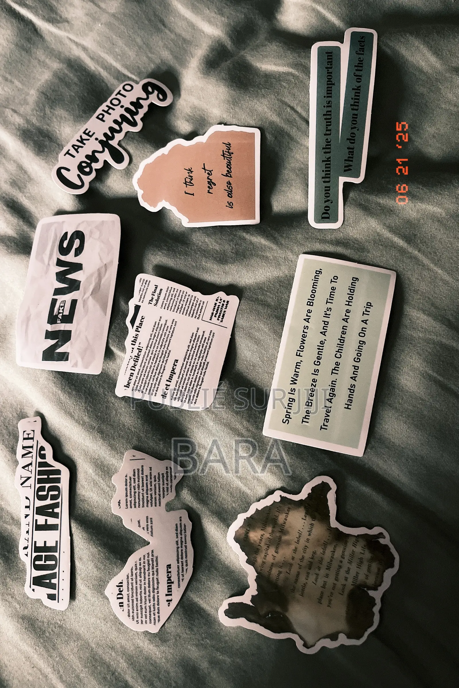 Autocollants/ Stickers Mélangés