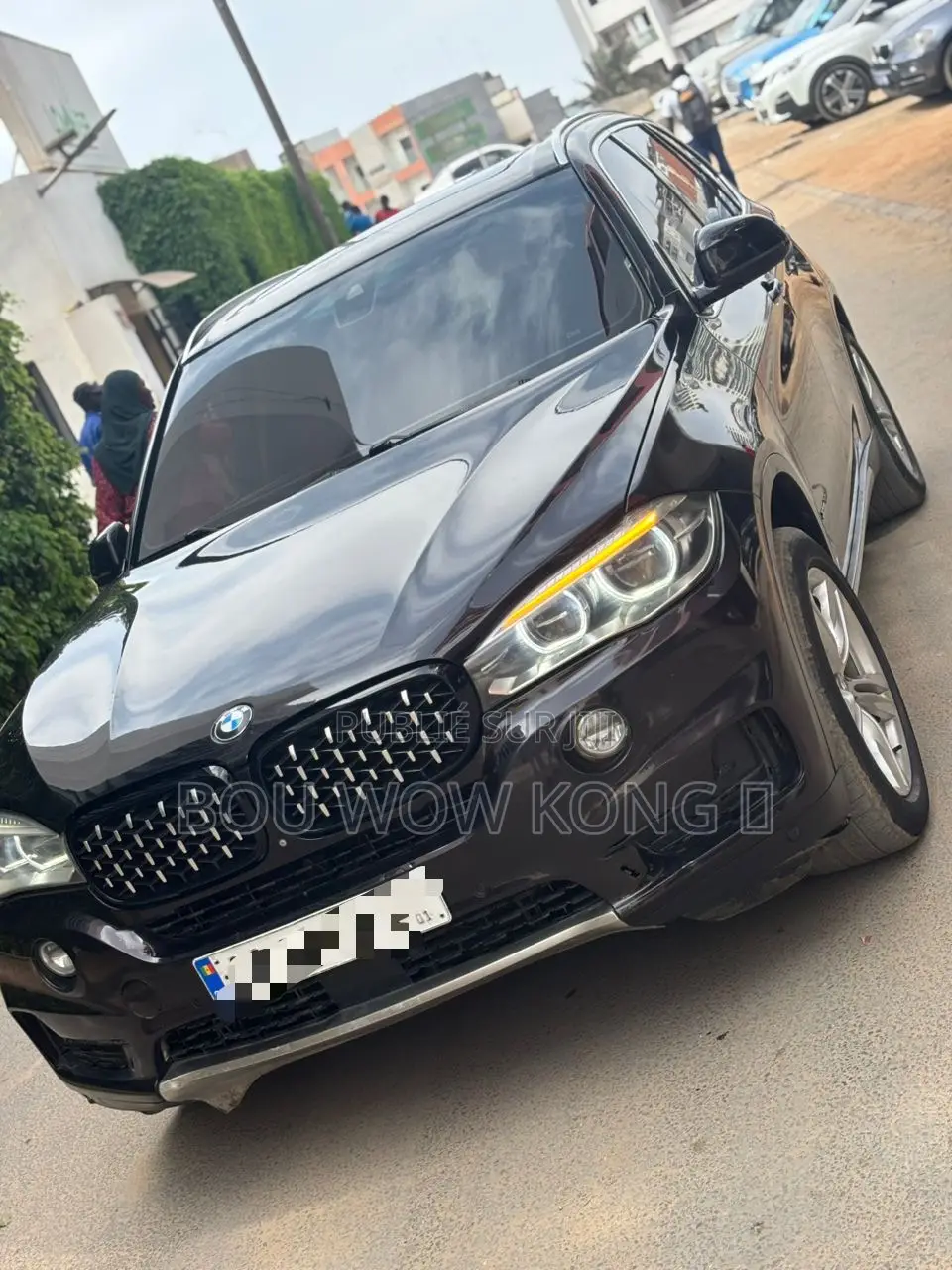 BMW X5 xDrive50i AWD (4.4L 8cyl 8A) 2016 Noir