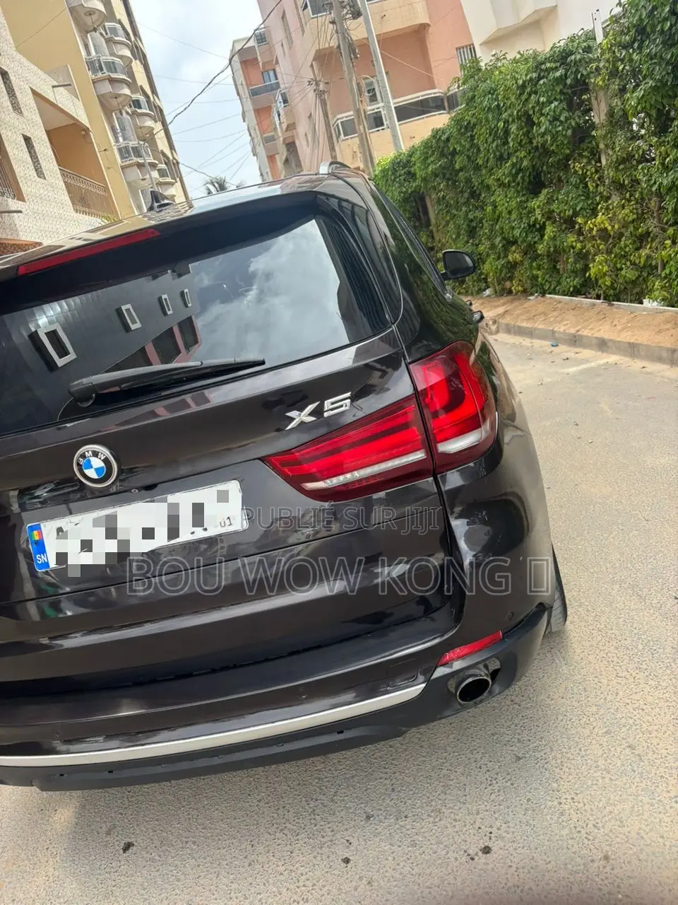 BMW X5 xDrive50i AWD (4.4L 8cyl 8A) 2016 Noir