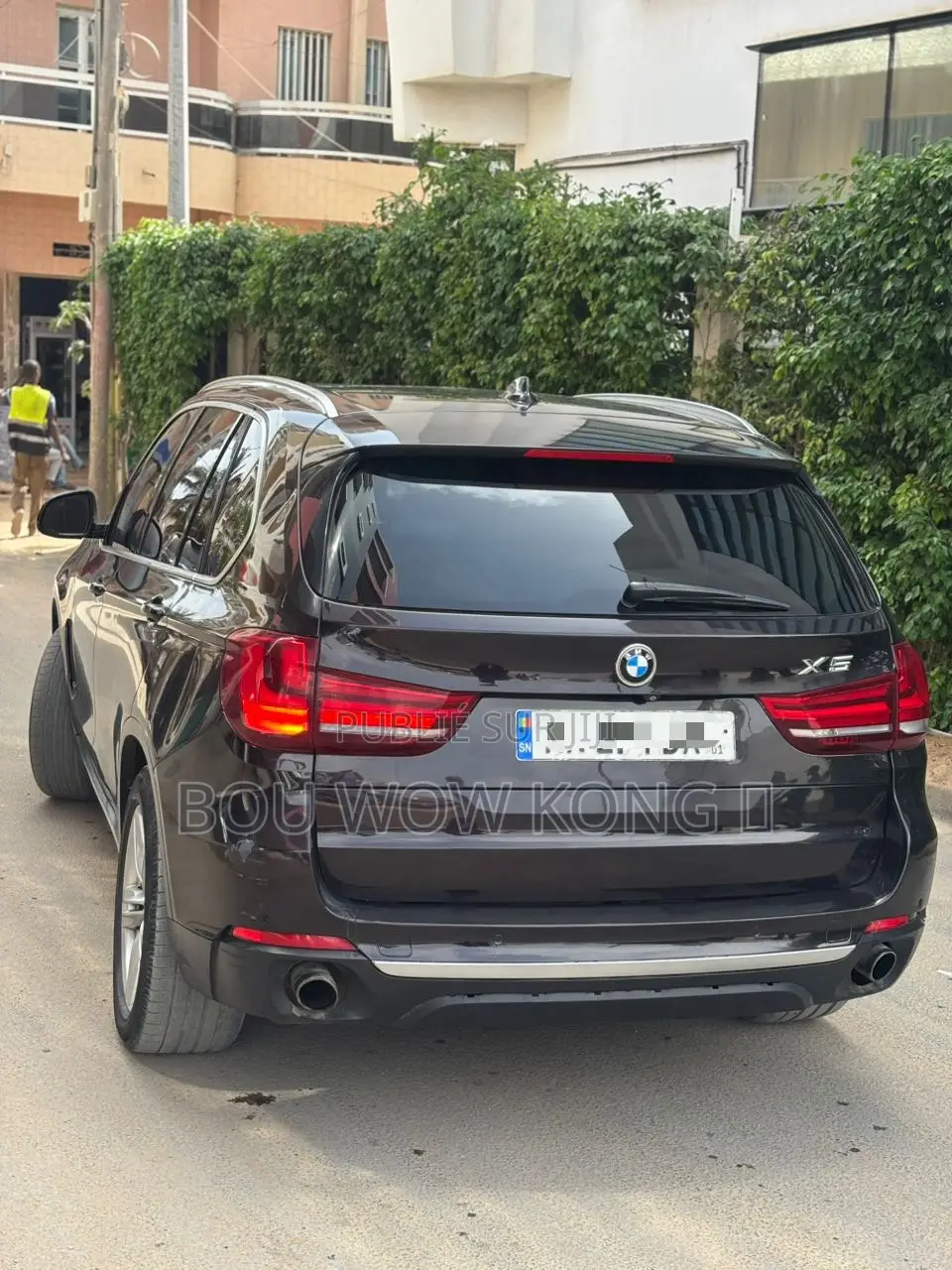 BMW X5 xDrive50i AWD (4.4L 8cyl 8A) 2016 Noir