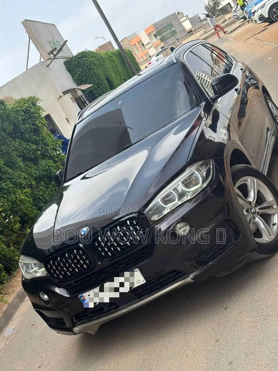 BMW X5 xDrive50i AWD (4.4L 8cyl 8A) 2016 Noir
