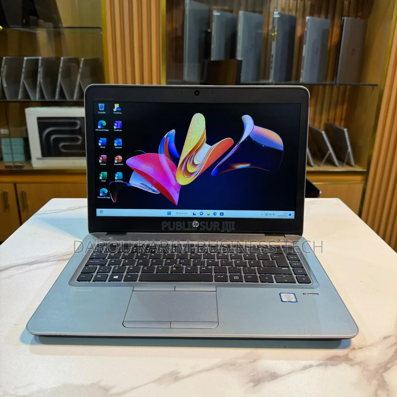 New Ordinateur Portable HP EliteBook 840 G3 8GB Intel Core I5 SSD 256GB