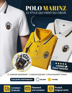 Photo - Chemise en Soie Et Lacoste 100% Coton