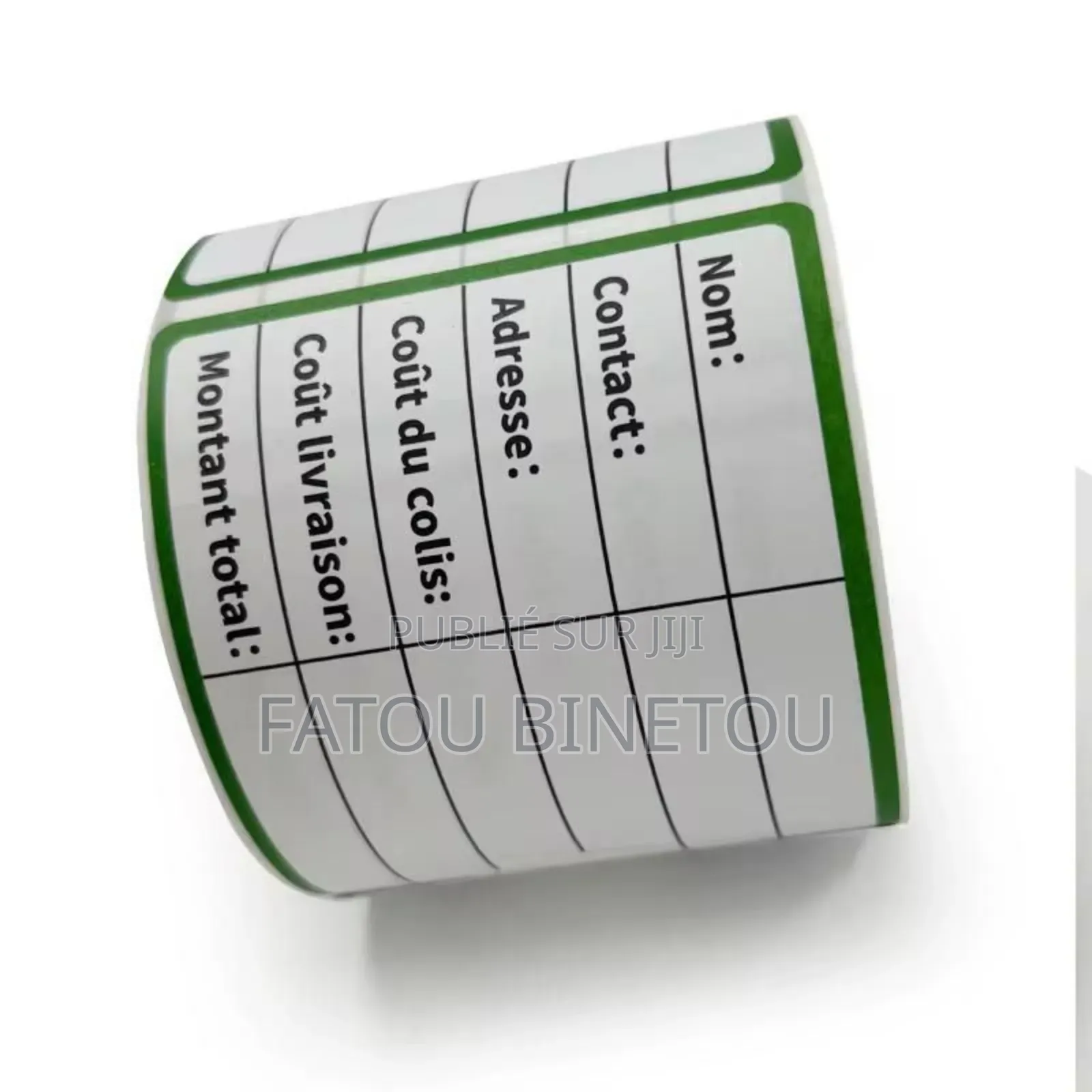 Étiquette De Livraison