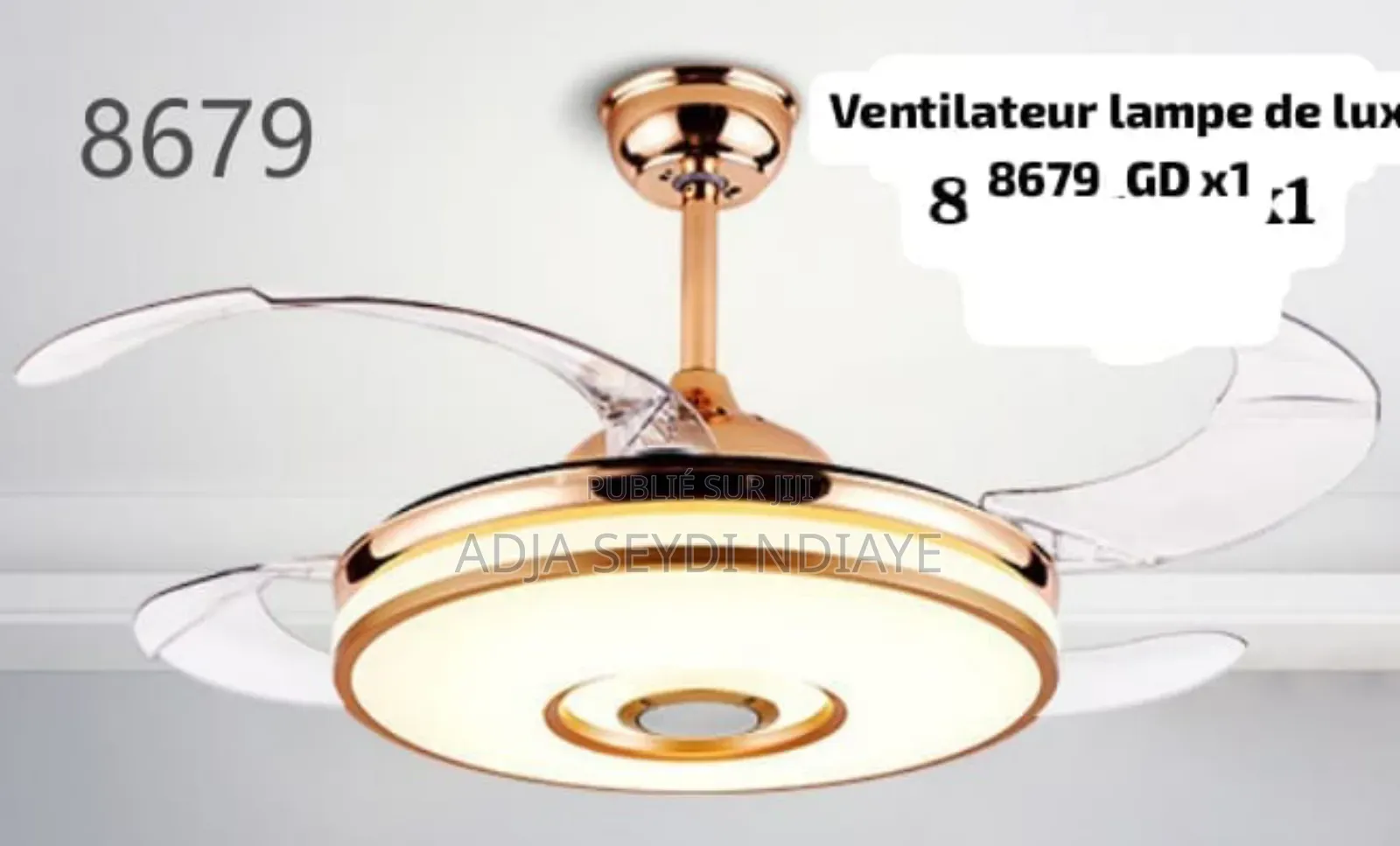 Lamp+Ventilateur+ Pm3 Bluetooth