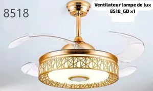 Lamp+Ventilateur+ Pm3 Bluetooth