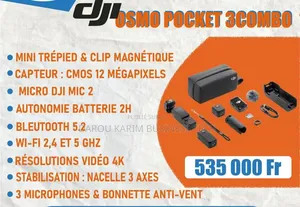 Photo - Dji Osmo Pocket 3** Et Son **Combo Ultime** :