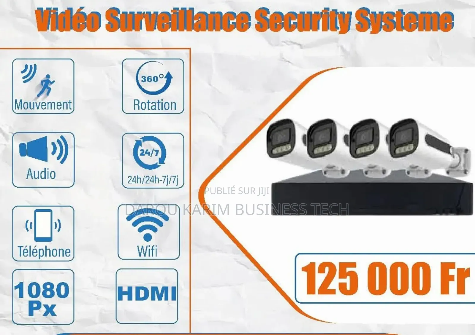 Vidéo Surveillance Security Systeme