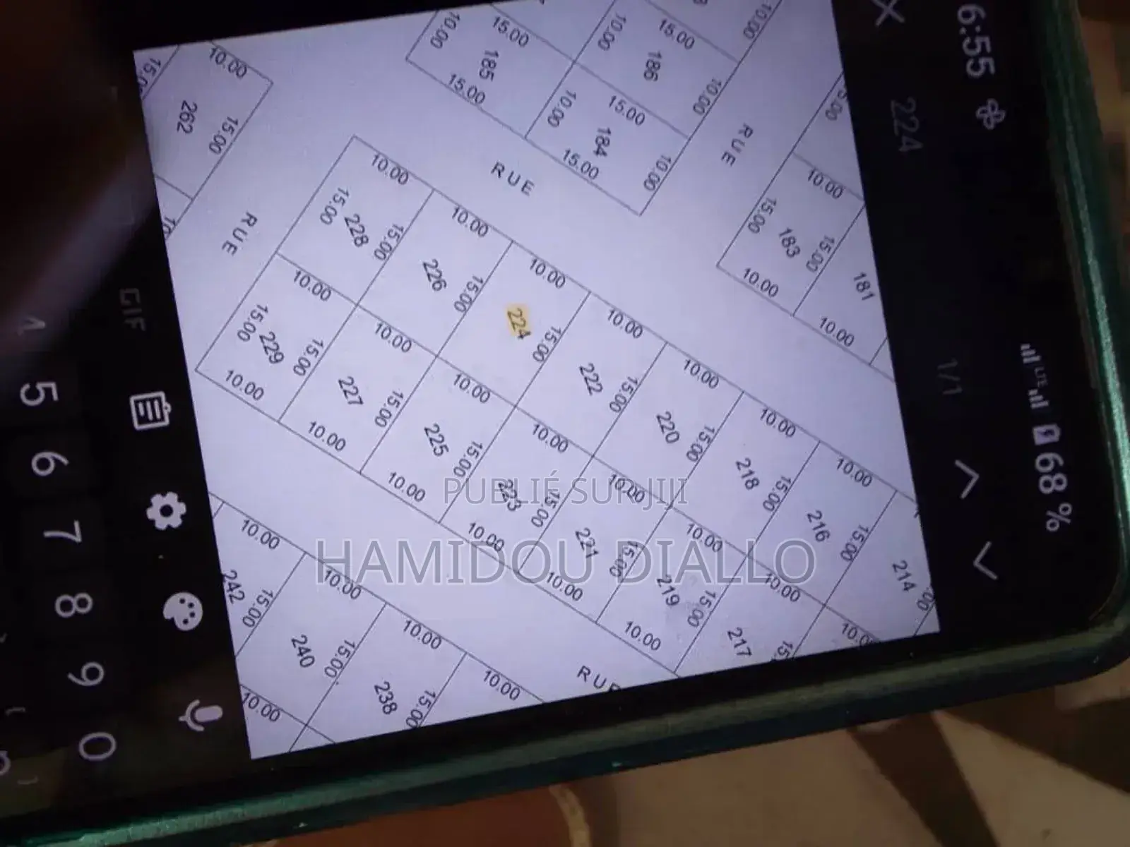 Terrain Tf Global De 15/10 Mètres