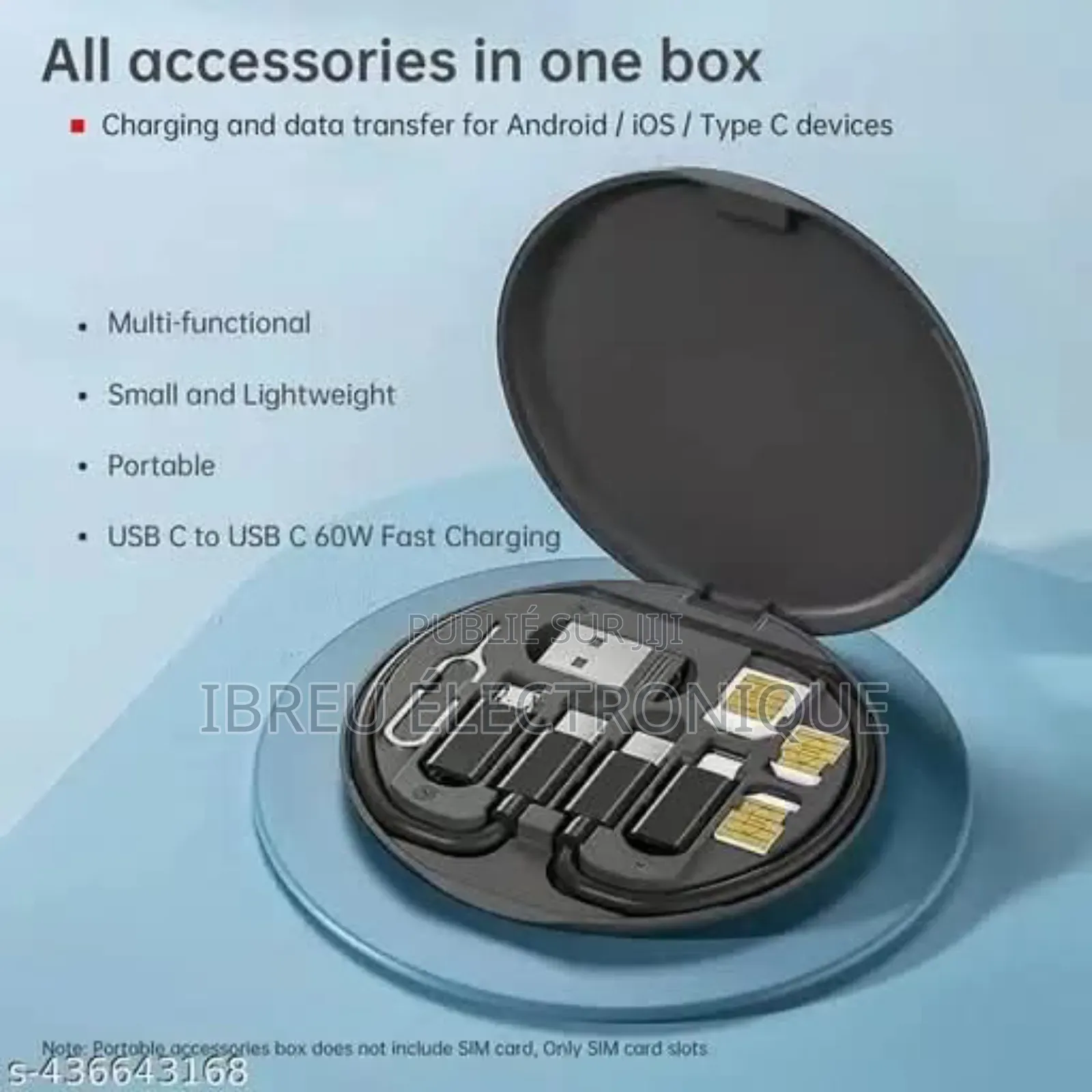 Quit De Connecteur Multi Fonction Pour Transfert De Données