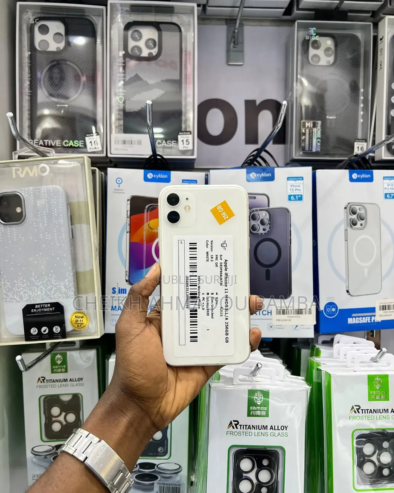 New Pomme iPhone 11 256 GB Blanc